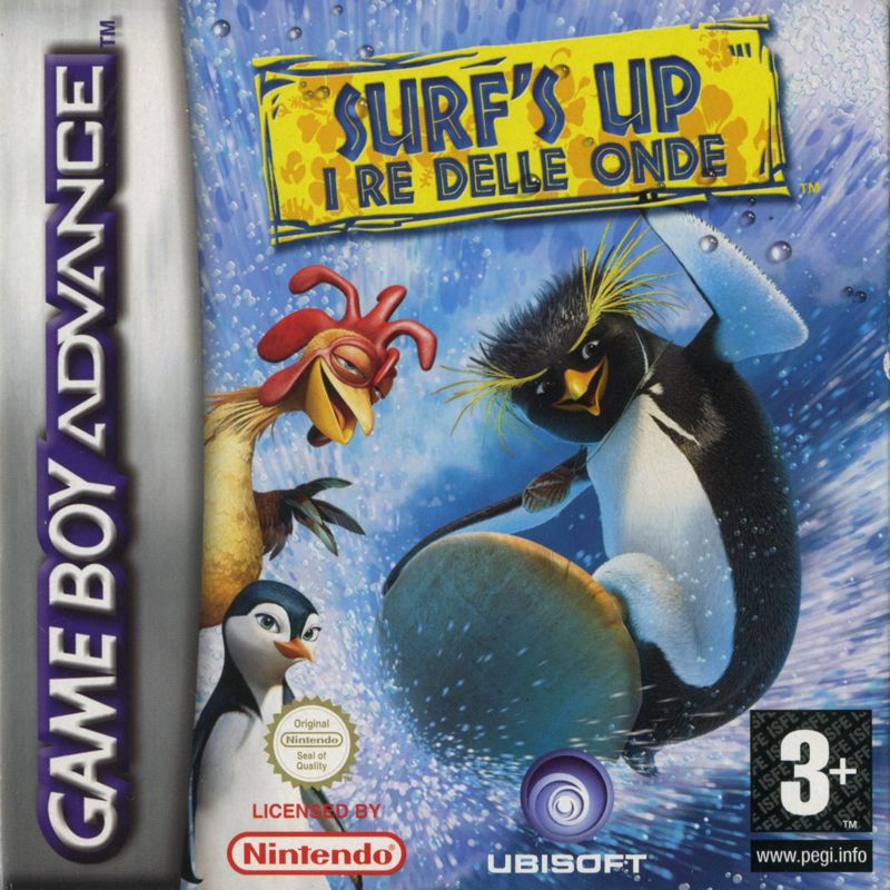 Surf's Up box art for GameBoy Advance
